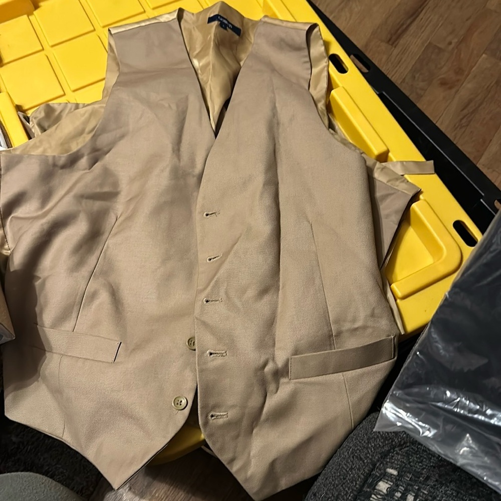 Men's Tan Vest